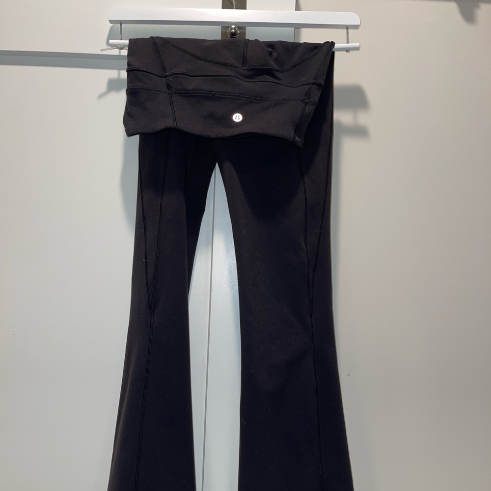 Lululemon wide bottom pants